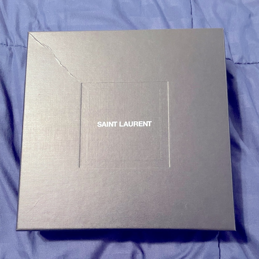 XL Saint Laurent crew neck multicolor sweater